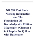 NR 599 MIDTERM  EXAM BUNDLE