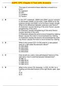 AAPC CPC Chapter 8 Test with Answers