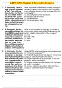 AAPC CPC Chapter 1 Test with Answers