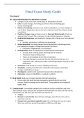 NR 283 Final Exam Study Guide