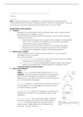 Samenvatting - Toepaste methoden en statistiek 2022