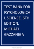 Test Bank for Psychological Science, 6th Edition 2024 latest update by Michael Gazzaniga.pdf