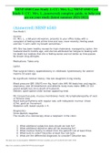 NRNP 6540 Case Study 1: CC: Mrs. L.,| NRNP 6540 Case Study 1: CC: Mrs. L.,(answered) complete guide, to help you ace on your study (latest summer 2021/2022)