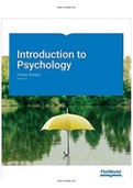 Introduction to Psychology 3 1 3rd Edition Stangor Test Bank