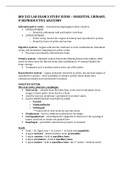 BIO 252 LAB EXAM 3 STUDY GUIDE – DIGESTIVE, URINARY, & REPRODUCTIVE ANATOMY