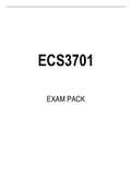 ECS3701 EXAM PACK 2023