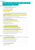 NSG 6005 ADV PHARM FINAL EXAM TEST BANK.pdf 1. Nurse practitioner prescriptive authority is regulated by: 1 . The National Council of State Boards of Nursing 2 . The U.S. Drug Enforcement Administration 3 . The State Board of Nursing for each state 4 . Th