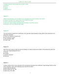 Exam (elaborations) Care of The Older Adult TEST BANK(questions and answers) A negative attitude towards aging and the aged is called: A. geriatrics B. racism C. ageism D. ethnocentrism Answer: C Which of the following is not considered a core competency 