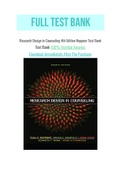 Research Design in Counseling 4th Edition Heppner Test Bank