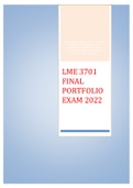 LME 3701 FINAL PORTFOLIOEXAM 2022