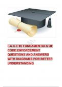 F.A.C.E #2 FUNDAMENTALS OF CODE ENFORCEMENT QUESTIONS AND ANSWERS WITH DIAGRAMS FOR BETTER UNDERSTANDING