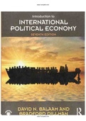 Introduction to International Political Economy 7th Edition Balaam Test Bank