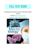 Microbiology Basic and Clinical Principles 1st Edition Norman McKay Test Bank