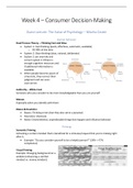 Summary Part B Marketing Communication (exam grade 9.2)