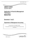 MAC3702 EXAM PACK 2022