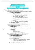 University of Texas Arlington| NURS 5315 Module 3 Study Guide latest updated