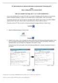 IFT 266 Introduction to Network Information Communication Technology (ICT) Lab 4 