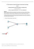 IFT 266 Introduction to Network Information Communication Technology Lab 11 Configuring Network Time Protocol (NTP) on multiple devices