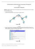 IFT 266 Introduction to Network Information Communication Technology (ICT) Lab 22 Local Link Address Configuration