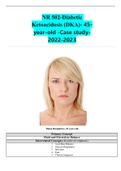 NR 502-Diabetic Ketoacidosis (DKA)- 45-year-old -Case study-2022-2023