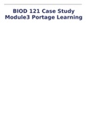 BIOD 121 Case Study Module3 Portage Learning