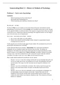 Samenvatting  2.3 History And Methods Of Psychology (FSWP2-032-A)