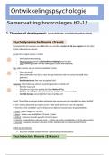 Samenvatting Ontwikkelingspychologie Pre-master Pedagogische Wetenschappen 