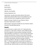 (Answered) Case Study Sexually Transmitted Infections, You are the nurse in a walk-in clinic. A.P. is being seen this morning for a 2-day history of diffuse, severe abdominal pain.