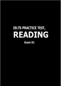 IELTS Practice Test (Reading) Exam 1, Answered