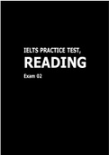 IELTS Practice Test (Reading) Exam 1 & 2, Answered (Best Deal!)