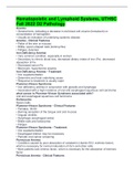 Hematopoietic and Lymphoid Systems, UTHSC Fall 2022 D2 Pathology (ANswered) Graded A+