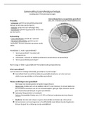 Samenvatting Gezondheidspsychologie leerjaar 1, ISBN: 9789043034579  Gezondheidspsychologie