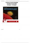 Test Bank For Prescotts Microbiology 11th Edition By Willey Chapter 1-43 |Complete Guide A+