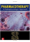 Pharmacotherapy: A Pathophysiologic Approach 10th Edition Dipiro Talbert Yee Test Bank