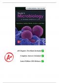 Test Bank for Nester's Microbiology: A Human Perspective: 2024 Release by Denise Anderson