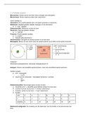 Scheikunde samenvatting H2 Bouwstenen van stoffen.