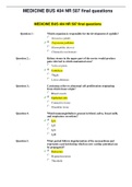 MEDICINE BUS 404 NR 507 final questions BEST RATIONALE 2022 UPDATED AND UPLOADED