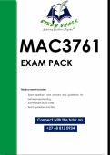 MAC3761 EXAM PACK 2024