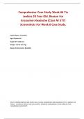 NR577 COMPREHENSIVE CASE STUDY 2024: ACTUAL SCREENSHOT AND DIAGNOSIS OF TIA JENKINS (20 YEARS) - HEADACHE REASON FOR ENCOUNTER, MIGRAINE MANAGEMENT, AND EXERCISE PLAN - CHAMBERLAIN UNIVERSITY