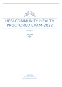 Community Health Exit HESI Updated-2022