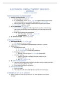 Handige schema's voor elektronisch contractenrecht (+ relevante jurisprudentie en artikelen)