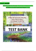 Professional Nursing Concepts Competencies for Quality Leadership 5th Edition by Anita Finkelman 9781284230888 Chapter 1-14 Complete Guide-Test Bank