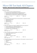 Micro OB Test bank All Chapters