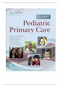 Test Bank For Burns' Pediatric Primary Care 7th Edition by Dawn Lee Garzon; Nancy Barber Starr; Margaret A. Brady; Nan M. Gaylord; Martha Driessnack; Karen Dud 9780323581967 Chapter 1-46 Complete Guide .