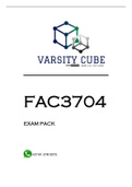 FAC3704 EXAM PACK 2022