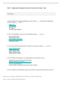 Week 7 : Application Development Security & Security in the Future - Quiz | with complete solution