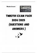 TMN3701 EXAM PACK 2024/2025  {QUESTIONS AND ANSWERS }