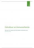 celcultuur en immunochemie