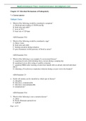 OpenStax Microbiology Test Bank Chapter 15: Microbial Mechanisms of Pathogenicity | Complete & Graded A+