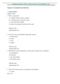 OpenStax Microbiology Test Bank Chapter 23: Urogenital System | Complete & Graded A+